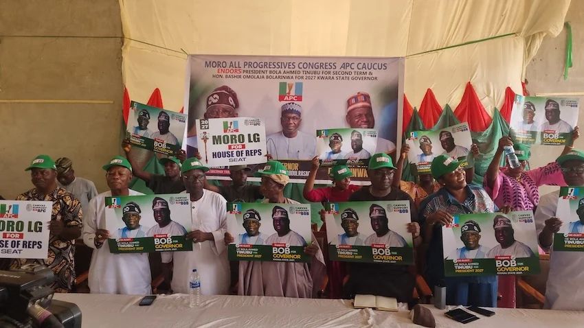 2027 Elections: Kwara APC Caucus Endorses Tinubu for Re-election, Backs Ex-Party Chair for Governor