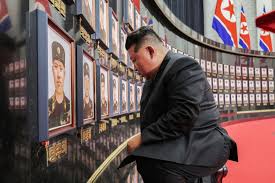 Kim Jong Un Opens Memorial for North Korean Soldiers Killed in Ukraine War in Rare Public Tribute