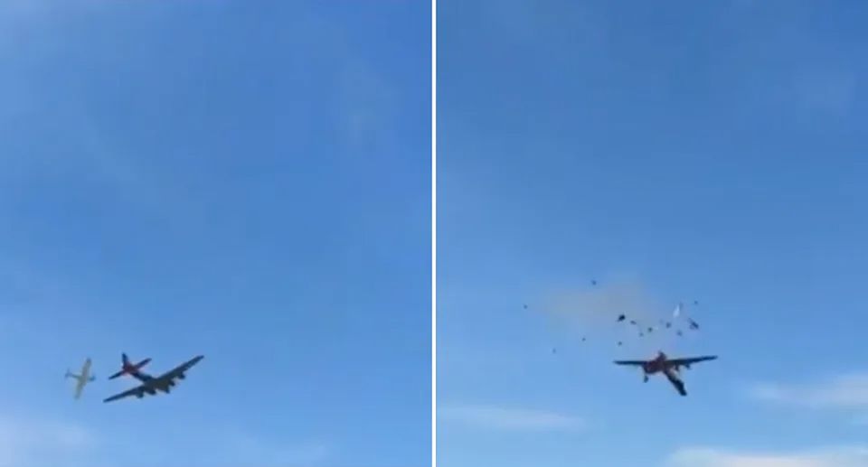 Two Fighter Jets Collide Mid-Air at U.S. Air Show, Prompting Nationwide Safety Review