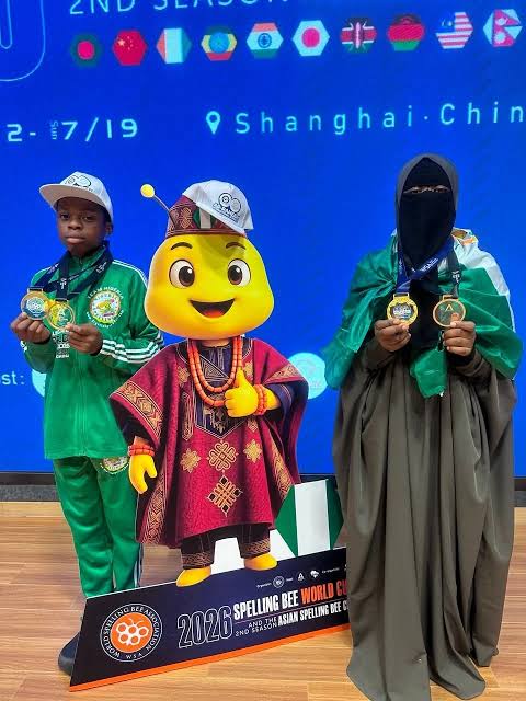 Nigerian Students Win Gold at 2026 Spelling Bee World Cup in China, Make History on Global Stage