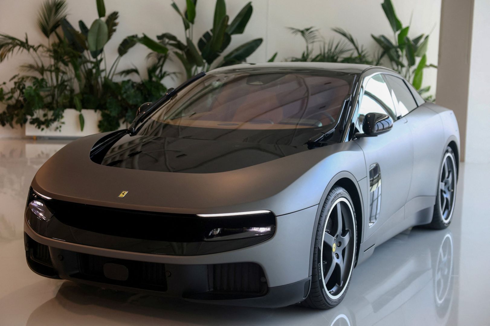 Ferrari’s First Electric Car Sells for Record $40 Million at Charity Auction