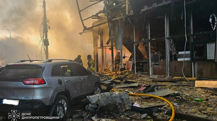 Five Killed, 67 Injured in Russian Strike on Ukrainian Shopping Centre, Authorities Say